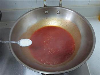 茄汁排骨的做法步骤7
