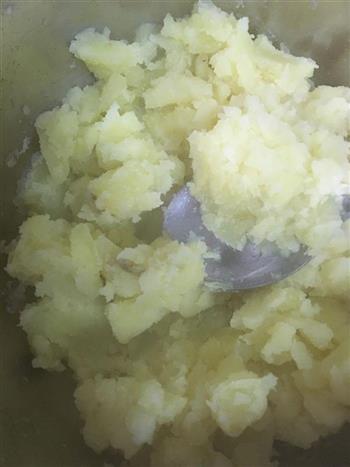 芝士土豆泥土司的做法步骤2