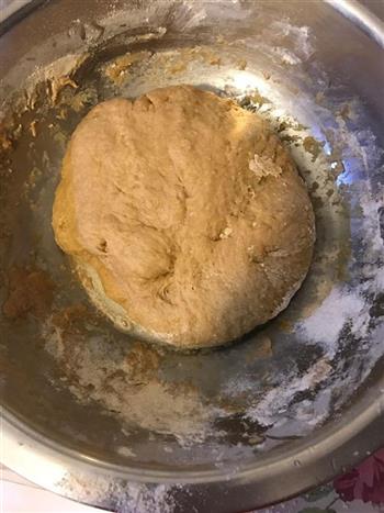 全麦紫薯面包的做法步骤4