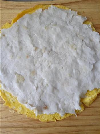 蛋奶芋泥卷的做法步骤7