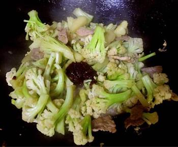 干锅有机花菜的做法步骤7