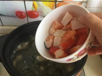 豆腐味增汤的做法步骤9