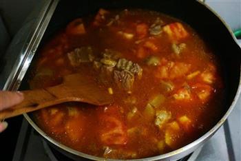 西红柿牛腩汤的做法图解9