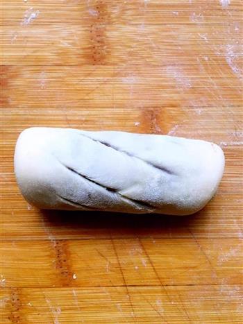 豆沙卷卷面包的做法步骤7