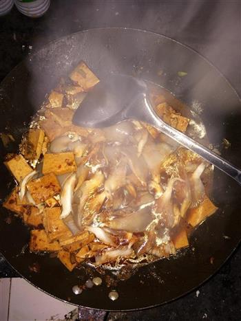 平菇素烧千叶豆腐的做法步骤9