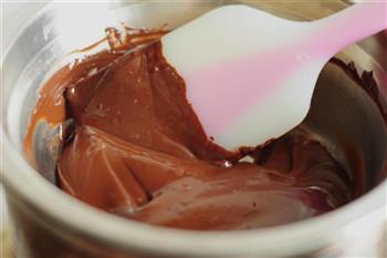 巧克力味桃山皮月饼的做法步骤6