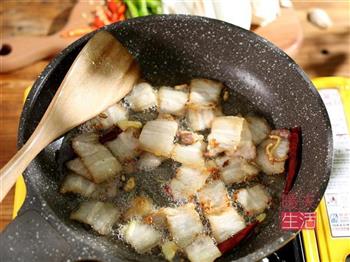 杏鲍菇炒肉的做法步骤3