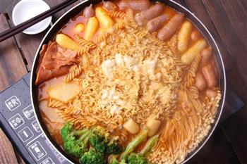 韩式年糕火锅的做法步骤9