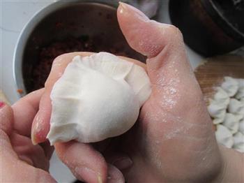 羊肉胡萝卜饺子的做法步骤7