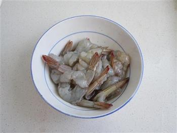 毛豆凤尾虾的做法图解5