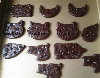 巧克力趣多多饼干的做法步骤10