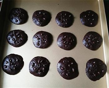 巧克力趣多多饼干的做法步骤11