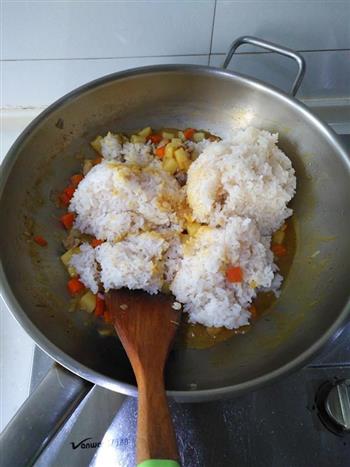 咖喱鸡肉焗饭的做法步骤12