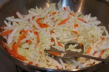 松茸白菜炖粉条的做法步骤6