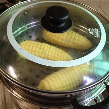 创意奶香玉米包的做法步骤13