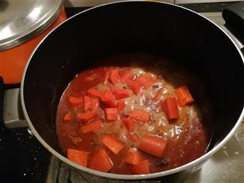 胡萝卜烧牛肉的做法步骤8