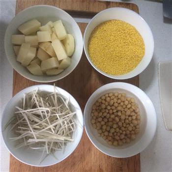 山西小米焖饭的做法图解1