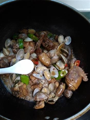 铁锅蛤蜊鸡的做法步骤12