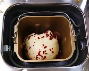 酸奶蔓越莓一键式吐司的做法图解4