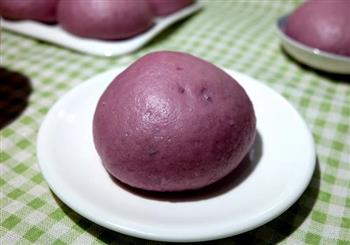 紫薯馒头的做法步骤13