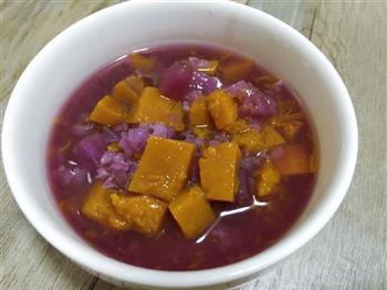 南瓜紫薯粥的做法步骤5