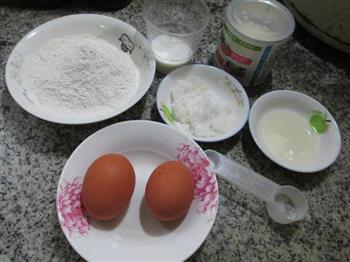 蛋奶松饼的做法步骤1