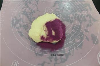 紫薯双色吐司的做法步骤6