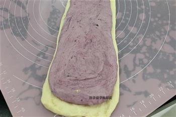 紫薯双色吐司的做法步骤8