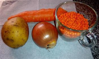 红扁豆浓汤的做法步骤1