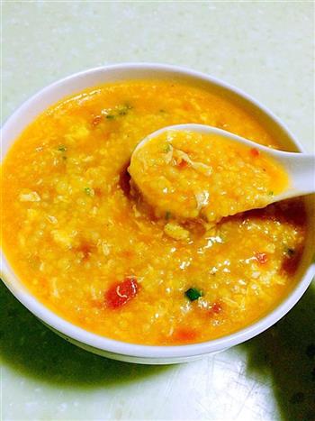珍珠小米疙瘩汤的做法步骤16