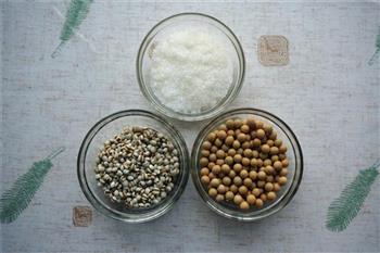 祛湿薏米豆浆的做法步骤1