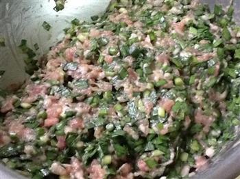 韭菜猪肉玫瑰煎饺的做法步骤4