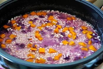 青稞米蔬菜粥的做法步骤6