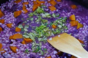 青稞米蔬菜粥的做法步骤8