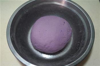 千层紫薯发糕的做法步骤6