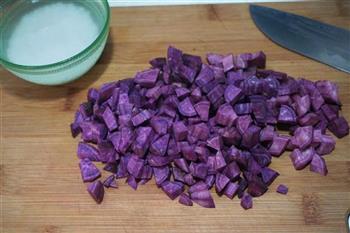 紫薯米糊的做法图解2
