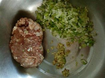 马齿苋白菜肉包子的做法图解5