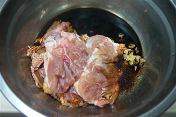 照烧鸡腿黑米饭的做法步骤6