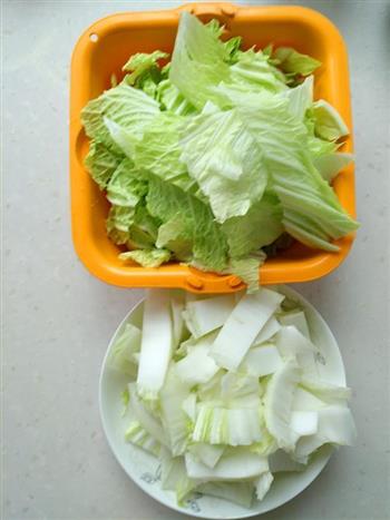 香菇肉丸炖白菜的做法步骤9