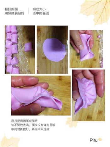 彩色水晶饺子的做法图解4