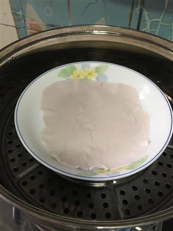 紫甘蓝荷叶薄饼的做法图解3