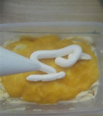 日式豆乳芒果盒子蛋糕的做法图解15
