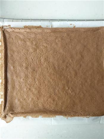 摩卡酥粒巧克力蛋糕卷的做法图解19