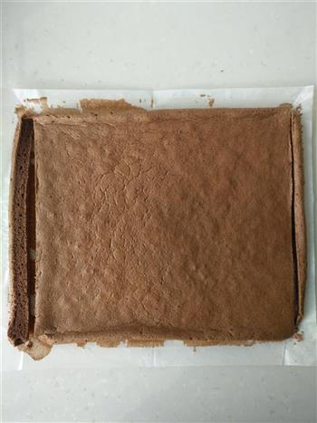 摩卡酥粒巧克力蛋糕卷的做法图解20