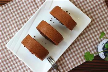 摩卡酥粒巧克力蛋糕卷的做法图解25