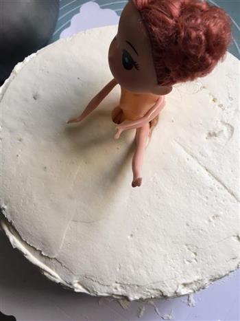 芭比娃娃蛋糕的做法步骤17