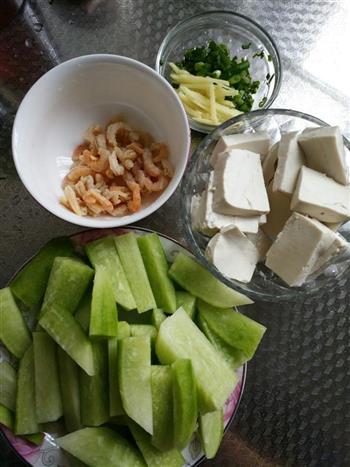 萝卜海米豆腐汤的做法图解2