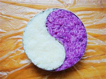 太极紫薯米饭的做法图解10