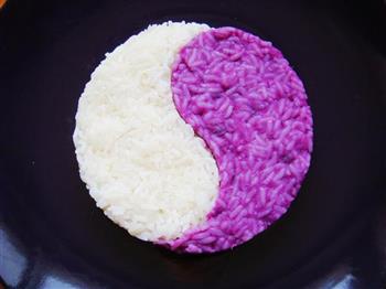 太极紫薯米饭的做法图解11