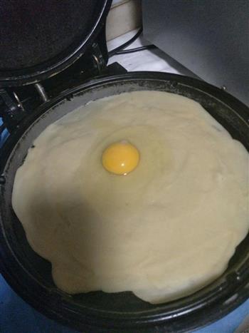 家庭版鸡蛋灌饼的做法步骤5